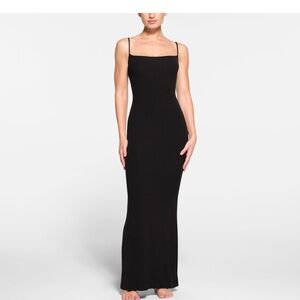 Skims Maxi slip dress